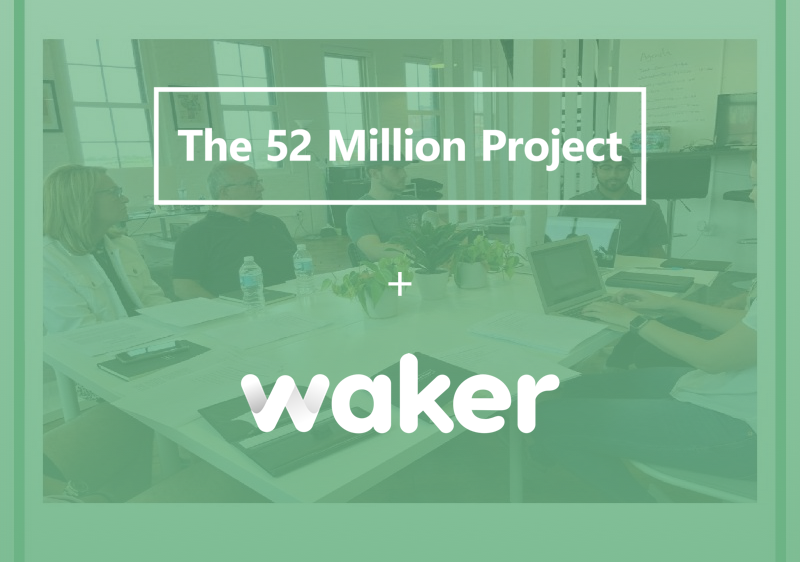 Partnering With Non-Profit "The 52 Million Project"